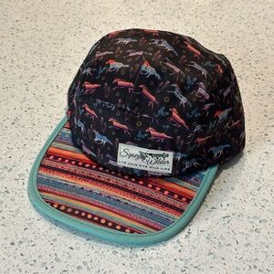 Sipsey Wilder 5 Panel Horse Cactus Southwestern Print